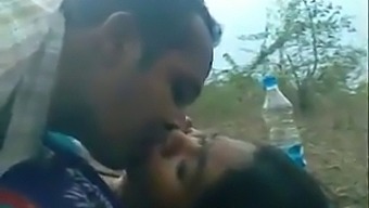 Outdoor Lovemaking In The Jungle With Indian Couple