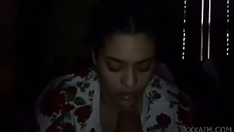 Arab Babe Gives A Deepthroat Blowjob To A Moroccan Stud. Watch It On Xxxaim.Com