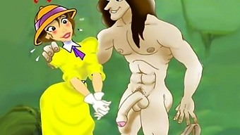 Tarzan And Jane'S Hardcore Group Sex With Comic Illustrations