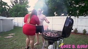 Rose Kush, A Voluptuous Teen With Big Tits, Indulges In Public Nipple Play And Licking