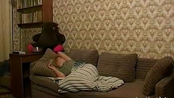 Intimate Family Recording Featuring A Father And Daughter Exploring Their Sexuality