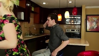 Blonde Mom Gets Naughty With Her Teenage Son