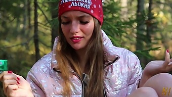Vika Lita Experiences A Wild Ride With A Lustful Wolf In The Woods, Capturing It All In High Definition