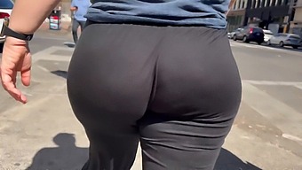 Caught On Camera: Busty Booty In Public