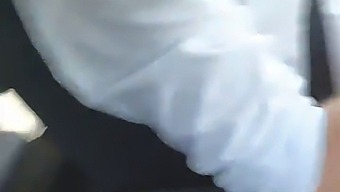 While Riding In The Car, I Stimulated My Own Tight Vagina With My Fingers