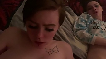 My Girlfriend Experiments With A Penis For The First Time! Witness Our Threesome Encounter!