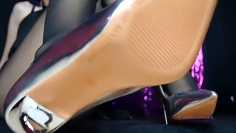Goddess Rebecca Diamante Dominates And Humiliates Her Sub With Foot Worship And Licking