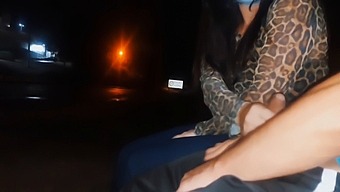 I'M Putting Myself In Danger By Exposing My Penis To This Woman Waiting At The Bus Stop. What Will Be Her Response?