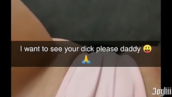 Teen'S Naughty Snapchat Adventure With Her Friend'S Father