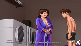 Strip Down And Clean Up In Summertimesaga - Clothed Chapter 12