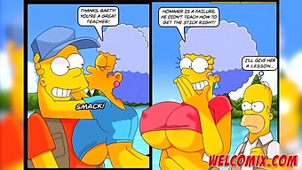 Experience The Best Animated Cartoon Boobs And Booty In Simpson Porn