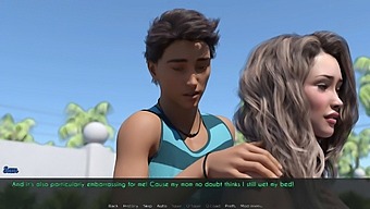 Watch Sam, A Stepmom, In A Steamy 3d Game While She Sunbathes
