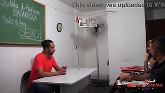 A Naughty Teacher Gets Dirty With Her Student Rubens Badaro