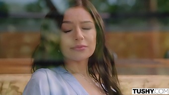 April'S Erotic Vision Comes True In A Hardcore 3some Anal Session