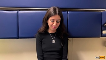 Stunning Teen Babe Engages In Public Sex For Financial Gain