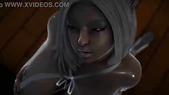 Horny Bunny Girl Craves A Huge And Thick Penis!