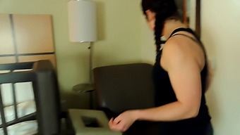 Unaware Stepmother Pranked Into Anal Worship