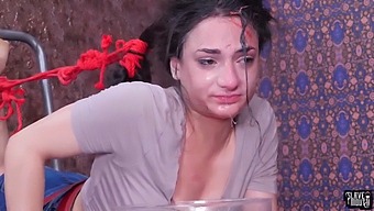 Violet Sky'S Body Adorned With Ejaculate
