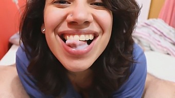Experience The Thrill Of Oral Pleasure With This Mature Video Featuring A Blowjob, Cum In Mouth, And Swallowing