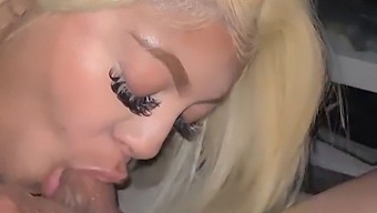 Thick-Browskinned Woman Uses Vibrator During Sexual Intercourse