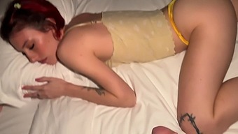 Horny Step Sister Catches Me Masturbating ~ Amateur Job Video