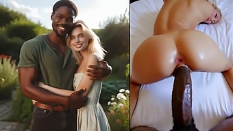 The Stunning Blonde Wife Is Ravished By Her New Lover With A Massive Black Cock!