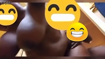 Amateur Grandma With Big Breasts Struggles During Anal Sex