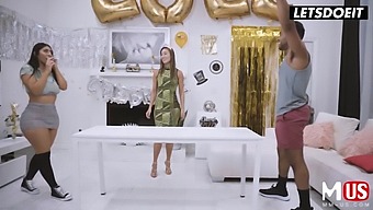 Voluptuous Violet Myers, A Spoiled Beauty, Enjoys A Massive Bbc On Her Birthday - Letsdoeit