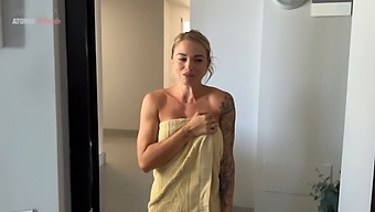 My Neighbor Finds Me Masturbating And She Decides To Perform Oral Sex On Me.
